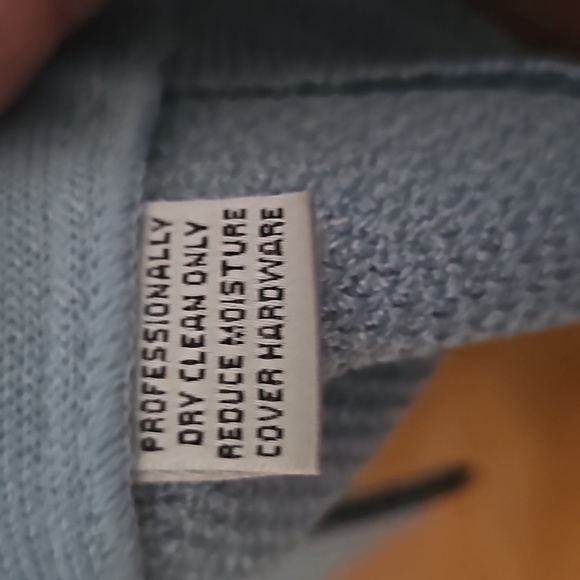 St John Collection Light Blue Blazer Jacket sz 6 - Picture 6 of 7